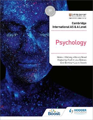 Book cover for Cambridge International AS & A Level Psychology