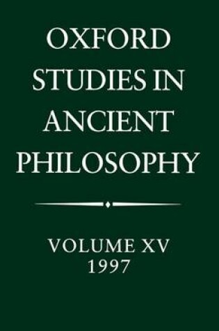 Cover of Volume XV: 1997