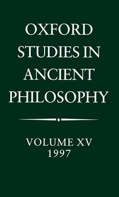 Book cover for Volume XV: 1997
