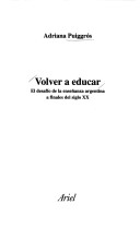 Book cover for Volver a Educar