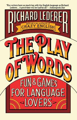 Book cover for The Play of Words