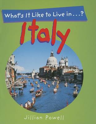 Book cover for What's It Like to Live In...Italy?