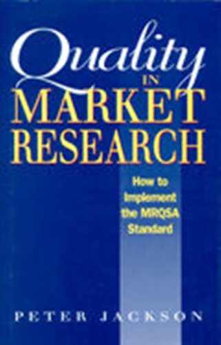 Book cover for Quality in Market Research