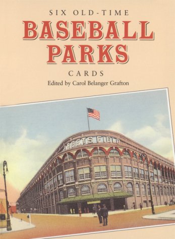 Book cover for Six Old-Time Baseball Parks Postcards