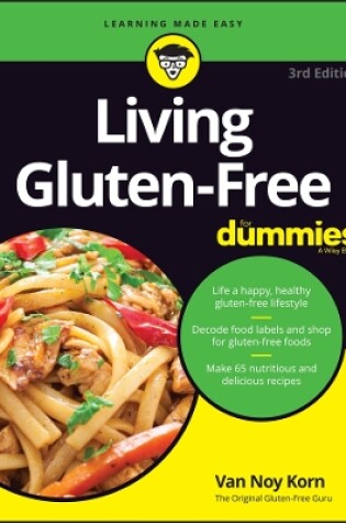 Cover of Living Gluten–Free For Dummies, 3rd Edition