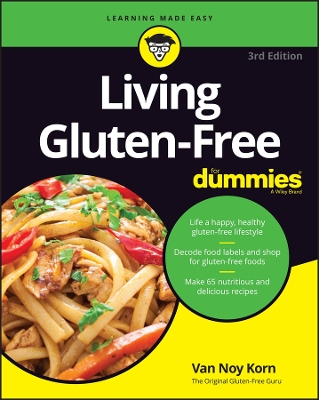 Book cover for Living Gluten–Free For Dummies, 3rd Edition