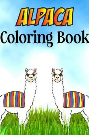 Cover of Alpaca Coloring Book