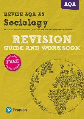 Book cover for Revise AQA AS level Sociology Revision Guide and Workbook