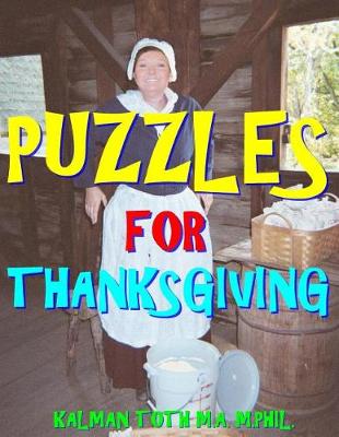 Book cover for Puzzles for Thanksgiving