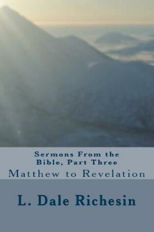 Cover of Sermons From the Bible, Part Three