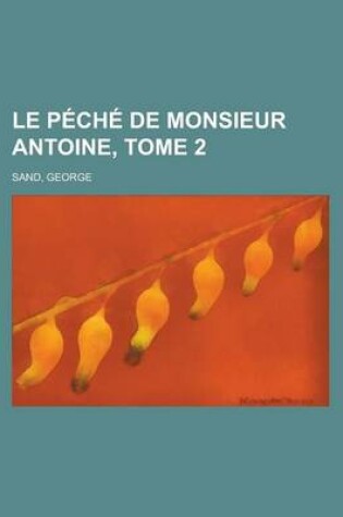 Cover of Le Peche de Monsieur Antoine, Tome 2