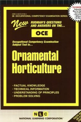 Cover of ORNAMENTAL HORTICULTURE