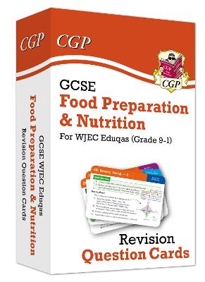 Book cover for GCSE Food Preparation & Nutrition WJEC Eduqas Revision Question Cards