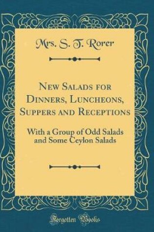 Cover of New Salads for Dinners, Luncheons, Suppers and Receptions