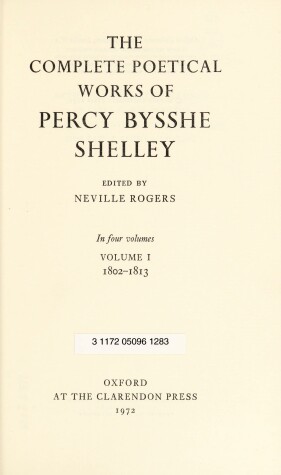 Cover of Complete Poetical Works