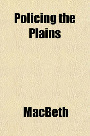 Cover of Policing the Plains