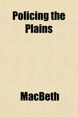 Book cover for Policing the Plains