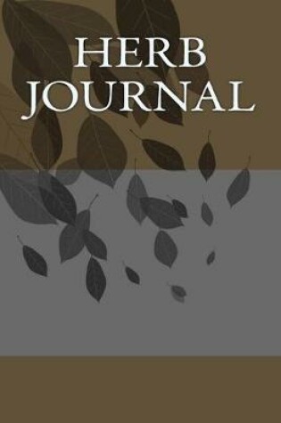 Cover of Herb Journal