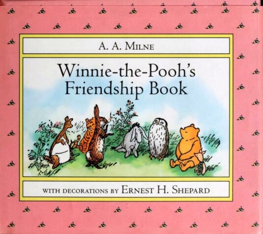 Book cover for Winnie-the-Pooh's Friendship Book