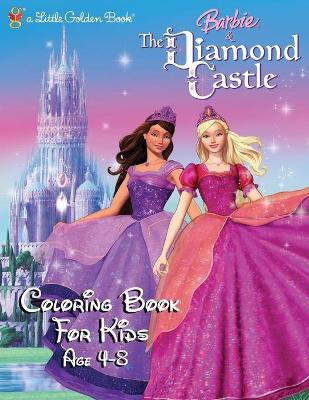 Book cover for Barbie Coloring Book