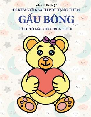 Cover of Sách tô màu cho tr&#7867; 4-5 tu&#7893;i (G&#7845;u bông)