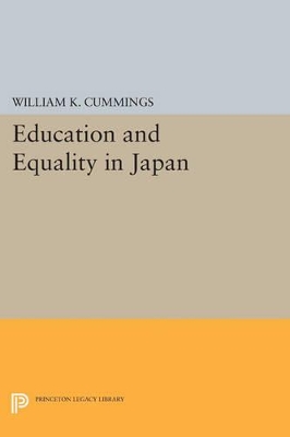 Book cover for Education and Equality in Japan