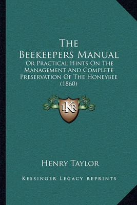 Book cover for The Beekeepers Manual