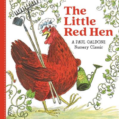 Book cover for The Little Red Hen Board Book