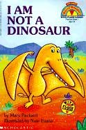 Book cover for I Am Not a Dinosaur, with Flash Cards