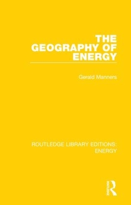 Cover of The Geography of Energy