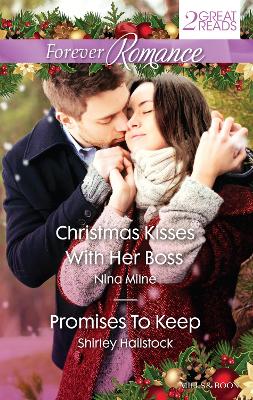 Book cover for Christmas Kisses With Her Boss/Promises To Keep