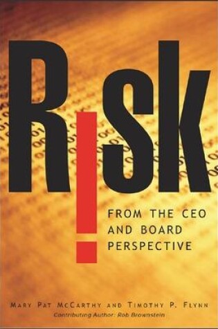 Cover of Risk From the CEO and Board Perspective: What All Managers Need to Know About Growth in a Turbulent World