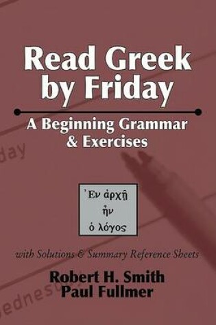 Cover of Read Greek by Friday