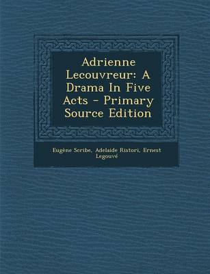 Cover of Adrienne Lecouvreur