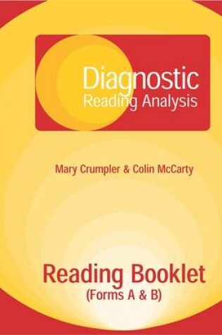 Cover of Diagnostic Reading Analysis: Reading Booklet