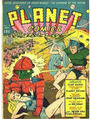 Book cover for Planet Comics 8