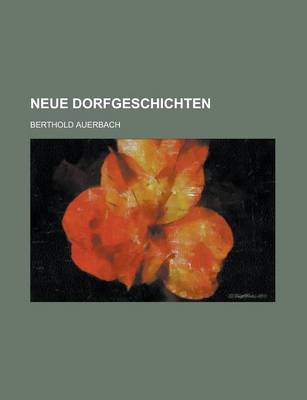 Book cover for Neue Dorfgeschichten