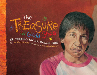 Book cover for The Treasure on Gold Street / El Tesoro en la Calle d'Oro