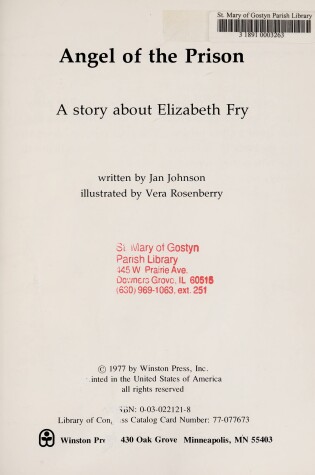 Cover of Angel of the Prison