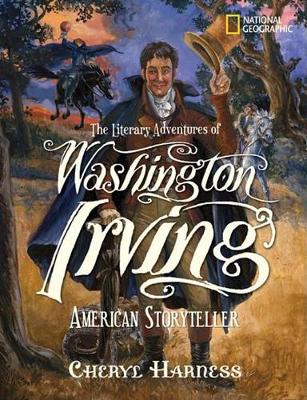 Book cover for The Literary Adventures of Washington Irving