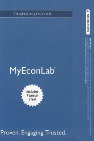 Cover of NEW MyLab Economics with Pearson eText -- Access Card -- for Macroeconomics