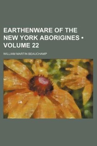 Cover of Earthenware of the New York Aborigines (Volume 22)