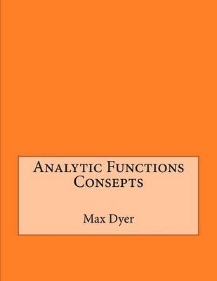 Book cover for Analytic Functions Consepts