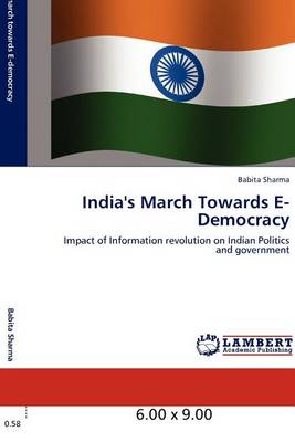 Book cover for India's March Towards E-Democracy