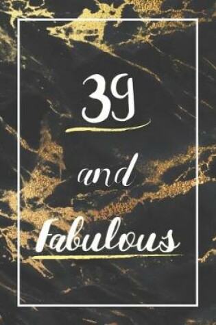 Cover of 39 And Fabulous