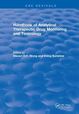 Book cover for Handbook of Analytical Therapeutic Drug Monitoring and Toxicology (1996)