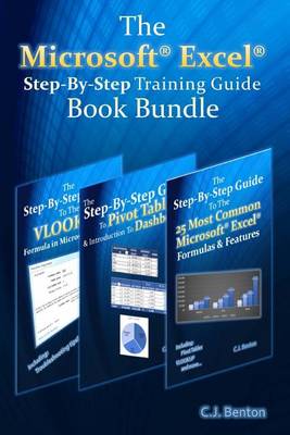 Book cover for The Microsoft Excel Step-By-Step Training Guide Book Bundle