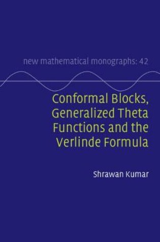 Cover of Conformal Blocks, Generalized Theta Functions and the Verlinde Formula