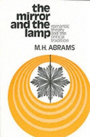 Cover of The Mirror and the Lamp