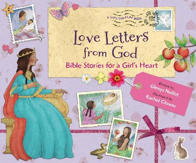 Book cover for Love Letters from God; Bible Stories for a Girl’s Heart